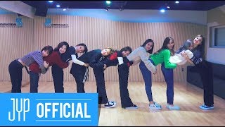 TWICE quotHeart Shakerquot Dance Video Practice Room Ver [upl. by Ahens61]