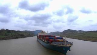 Panama Canal Expansion Progress Update  March 2016 [upl. by Notyep]