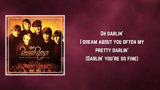 The Beach Boys  Darlin Lyrics [upl. by Ilowell]