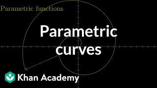 Parametric curves  Multivariable calculus  Khan Academy [upl. by Hokanson]