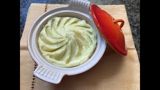 The WORLDS Best Mashed Potato Recipe  Christine Cushing [upl. by Ahtabat]