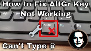 How to Fix Alt Gr Key Not Working  Unable to Type  Solved  Working 2025 [upl. by Etnoled]