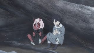 Darling in the Franxx Hiro giving Zero Two her name Sub vs Dub [upl. by Lang]