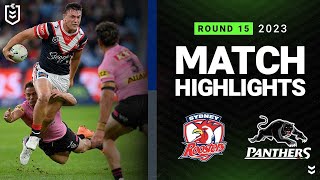 NRL 2023  Sydney Roosters v Penrith Panthers  Match Highlights [upl. by Iong]