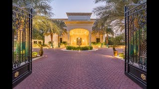 Incredible 8 Bedroom Luxury Villa In Dubais Emirates Hills [upl. by Anayia]