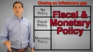 Fiscal amp Monetary Policy  Macro Topic 51 [upl. by Nauh142]