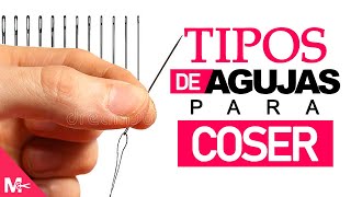 ► 📍 15 TIPOS DE AGUJAS para COSER A MANO y para que sirven cada una 🪡 [upl. by Dilisio556]