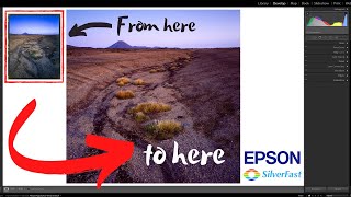 How to Scan Slide Film  Epson v800  Silverfast [upl. by Ardnikat446]