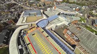 DJI F550 Drone Flight over High Wycombe Town Centre [upl. by Inesita928]