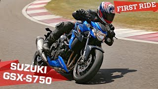 2018 Suzuki GSXS750 Review  Perfect beginner quotbig bikequot  ZigWheelscom [upl. by Roxie]