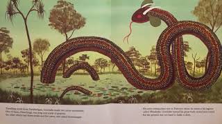 Childrens Book The Rainbow Serpent READ ALOUD [upl. by Coffin]