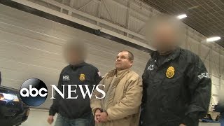 Joaquin El Chapo Guzman convicted on 10 federal charges [upl. by Ecydnak]