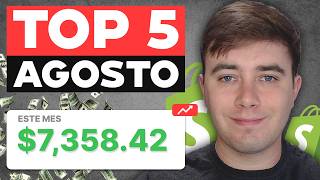 TOP 5 PRODUCTOS DROPSHIPPING Agosto [upl. by Sigismond]