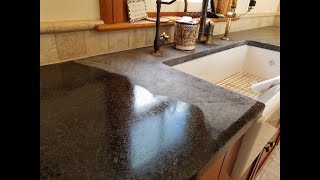 Cleaning and sealing a soapstone countertop [upl. by Persse]