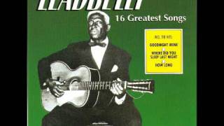 Leadbelly  Backwater Blues [upl. by Arman]