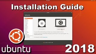 Ubuntu 1804 2018 Full Installation Guide [upl. by Etnod598]