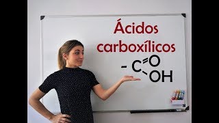 10 ÁCIDOS CARBOXÍLICOS Formulación orgánica [upl. by Serge829]