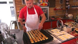 Dutch Street Food  Poffertjes [upl. by Eirffej]