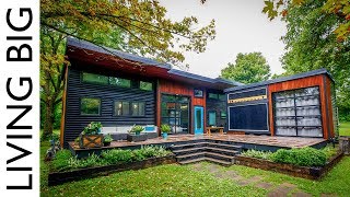 Musicians Incredible Modern Tiny House amp Mobile Music Studio [upl. by Glyn548]