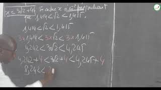 Cours  Troisième  Mathématiques  La racine carrée  Valeur approchée dune expression  M Diop [upl. by Phox134]