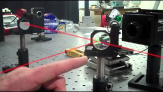 Michelson Interfereomter Alignment SAMPLE [upl. by Cand983]