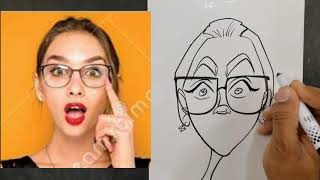 Caricature Drawing 101 [upl. by Ardnaxela124]