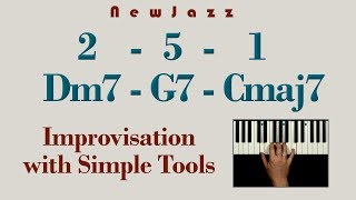 Easy 251 Jazz Improvisation with Pentatonic Scale [upl. by Abel]