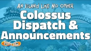 Thorpe Park  Colossus Dispatch amp Announcements  Interactive Video [upl. by Devin]