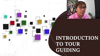 Introduction to Tour Guiding [upl. by Eneg]