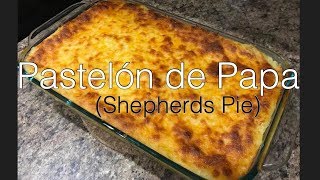 Pastelón de Papa y Carne Molida  Shepherds Pie 🥧 [upl. by Adnesor787]