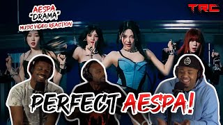 aespa quotDramaquot Music Video Reaction [upl. by Vtehsta]