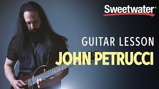 John Petrucci Guitar Lesson — 5 Guitar Tips [upl. by Dahsraf]