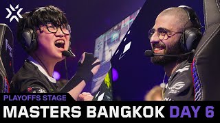 VALORANT Masters Bangkok  Playoffs  Day 1 [upl. by Atsocal]