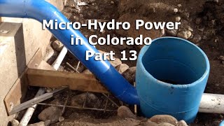 Part 13 MicroHydro Power System in CO TESTING [upl. by Tamma]