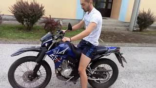 YAMAHA XT 125R  TEST  REVIEW [upl. by Ada]