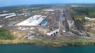 Panama Canal Expansion Program Update  July 2015 [upl. by Melak]