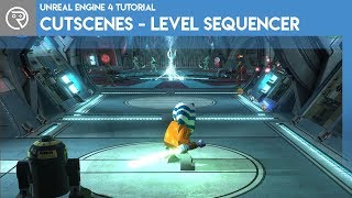 Unreal Engine 4 Tutorial  Cutscenes  Level Sequencer [upl. by Yrahca]