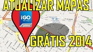 Atualizar Mapas GPS GRÁTIS [upl. by Eelitan]