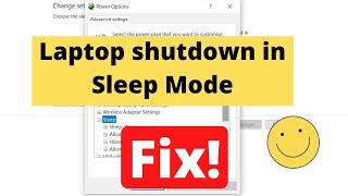 How To Fix Auto Shutdown Problem in sleep mode On Laptop Or PC [upl. by Milt]