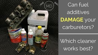 Carb Cleaners and Fuel Additives What Works [upl. by Hershell]