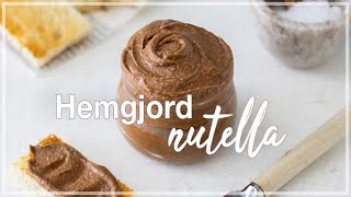 Hemgjord NUTELLA  Så gör du din egen [upl. by Tarkany]