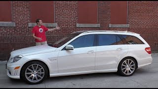 The MercedesBenz E63 AMG Wagon Is the Ultimate Family Car [upl. by Randi553]