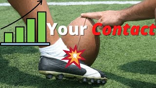 How To Kick a Football With Great Contact [upl. by Ennahtur]