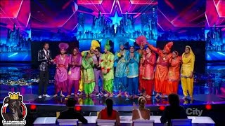 Americas Got Talent 2014 Quarterfinal 3 Cornell Bhangra [upl. by Retsam]