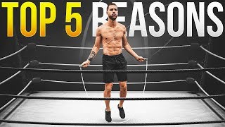 Top 5 Reasons Boxers Jump Rope [upl. by Eidnahs926]