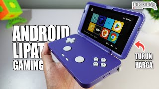 KONSOL GAME ANDROID LIPAT SPEKNYA LUMAYAN BUAT EMULATOR  Unboxing amp Review Retroid Pocket Flip [upl. by Demaria653]