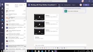 How to access your Meeting Recordings and Transcript [upl. by Akcirederf]