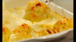 Easy Cauliflower Cheese Recipe [upl. by Nyvlem761]