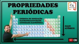 Tabela  Propriedades periódicas [upl. by Delaine]