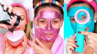 💗💦AT HOME FACIALS✨💜 SKINCARE COMPILATION 2020  Victoria Lyn [upl. by Aziaf]